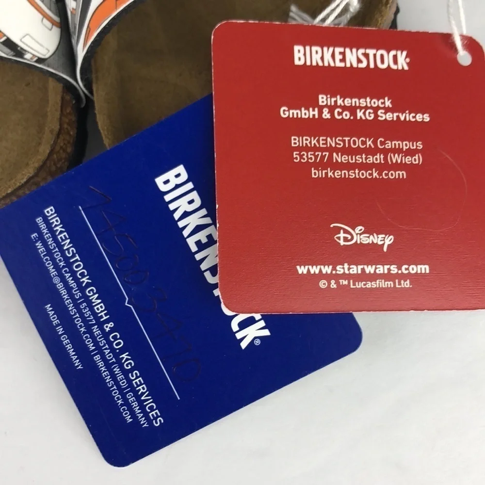 NEW Limited Edition Birkenstock Arizona Star Wars BB8 Kids Sandals
